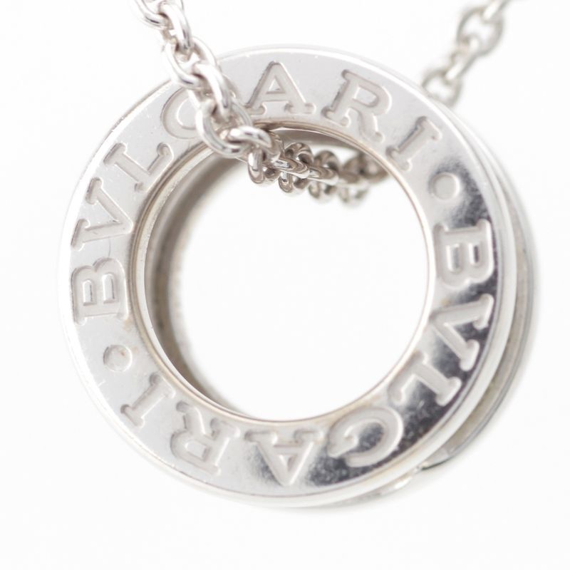 Bvlgari Bulgari B-zero One Chain Necklace White Gold