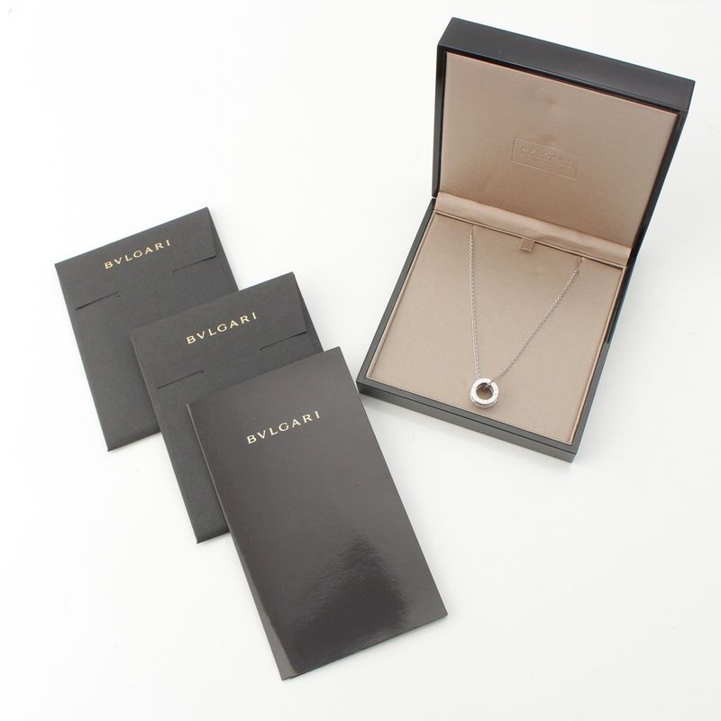 Bvlgari Bulgari B-zero One Chain Necklace White Gold