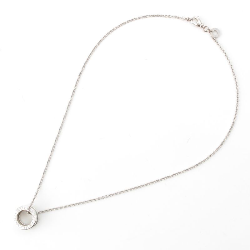 Bvlgari Bulgari B-zero One Chain Necklace White Gold