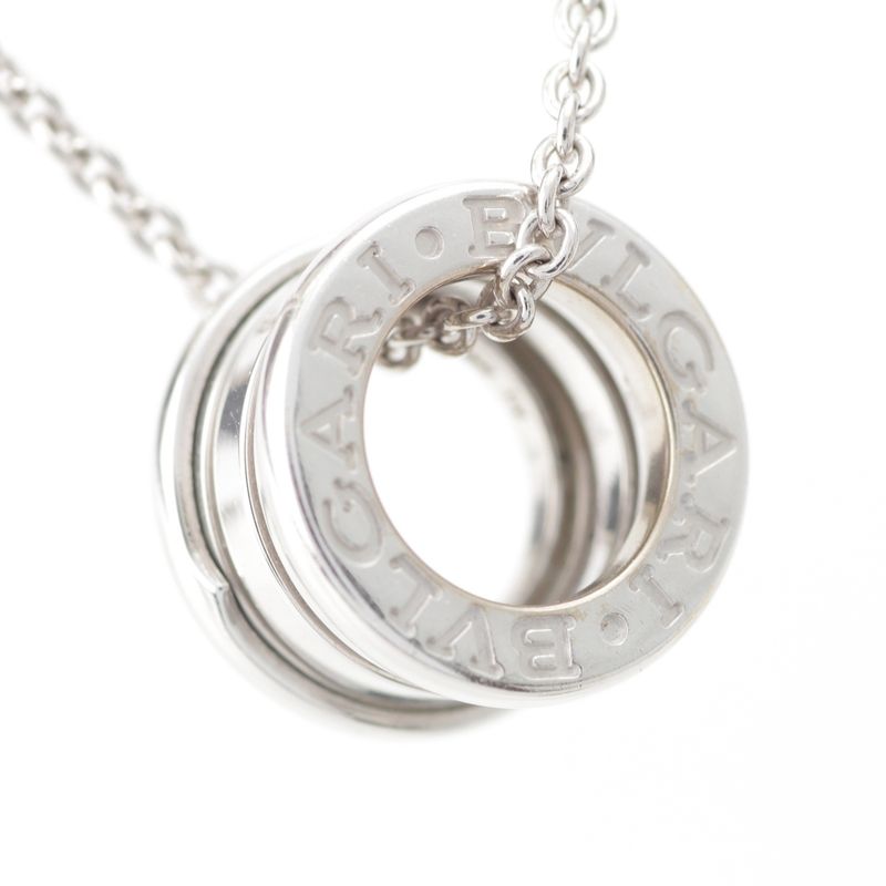 Bvlgari Bulgari B-zero One Chain Necklace White Gold