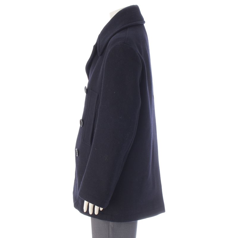 Gucci Sherry Wool Cotton Double Breasted Peacoat