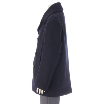 Gucci Sherry Wool Cotton Double Breasted Peacoat