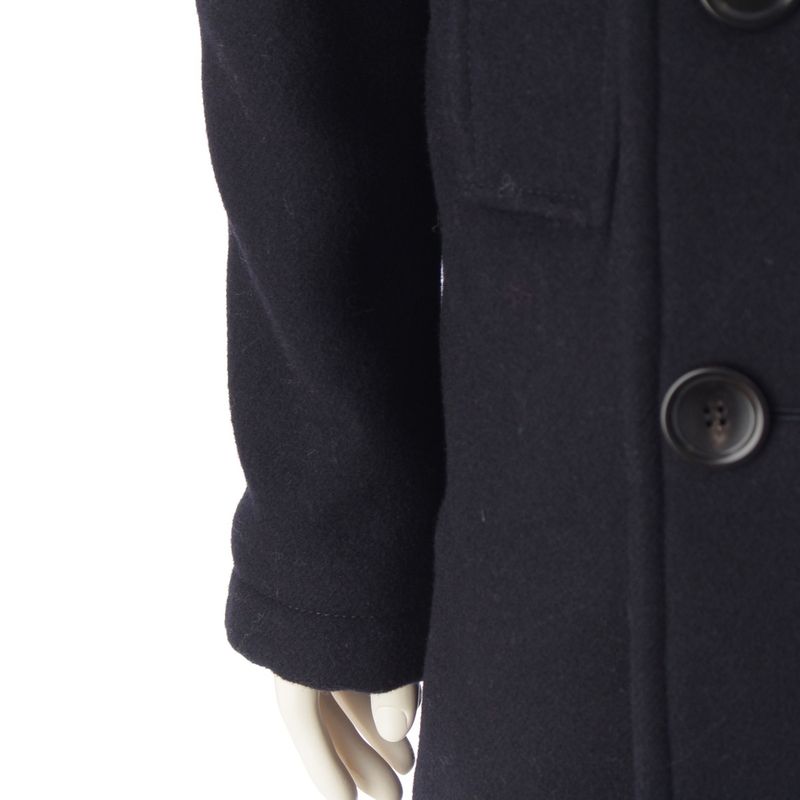 Gucci Sherry Wool Cotton Double Breasted Peacoat