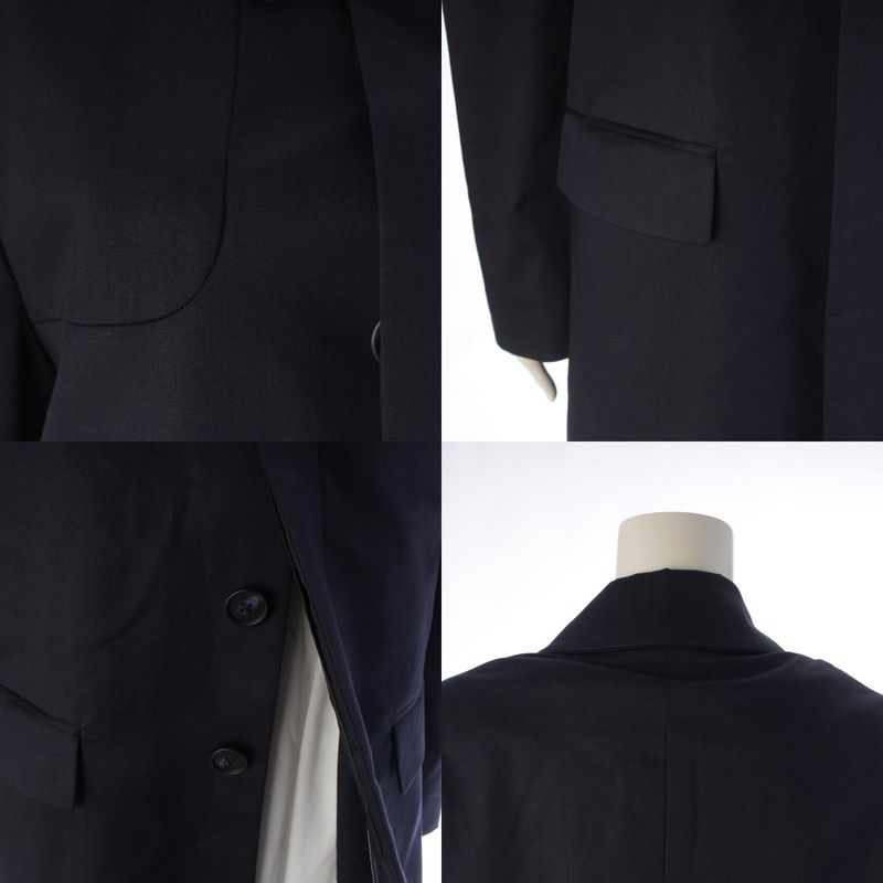 Fendi Cashmere Stand Collar Coat with