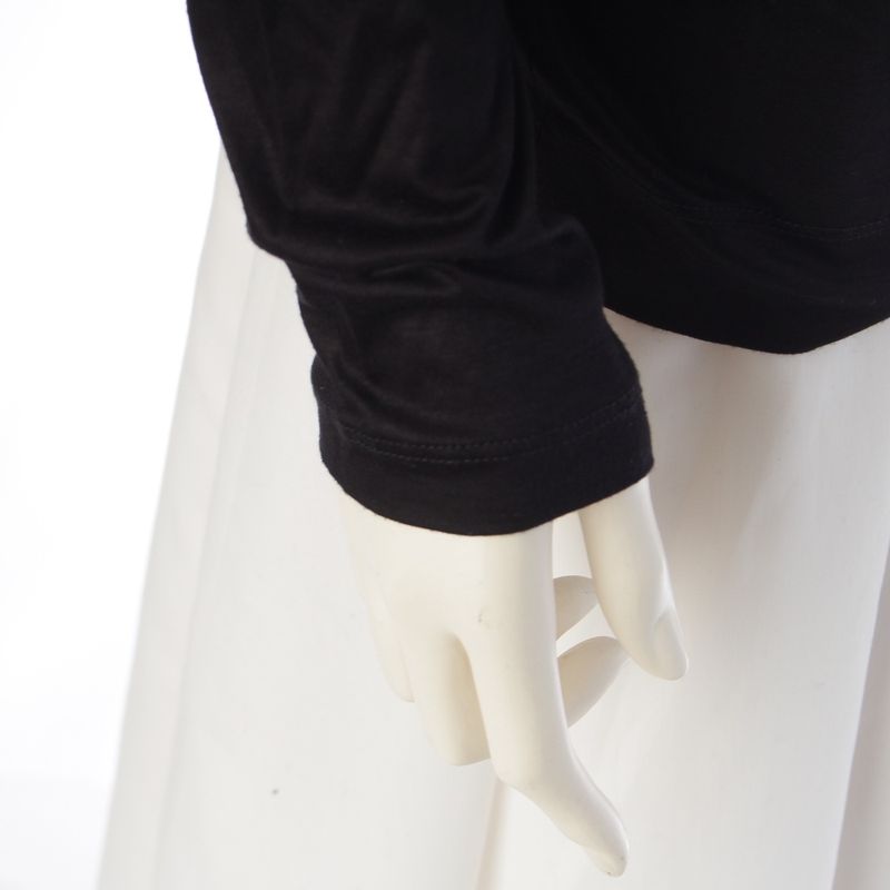 Gucci Metal Beads Bijou Crew Neck Top Black