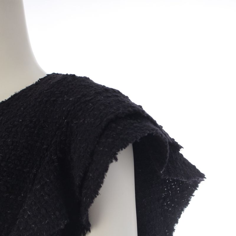 Chanel Wool Coco Button Frill