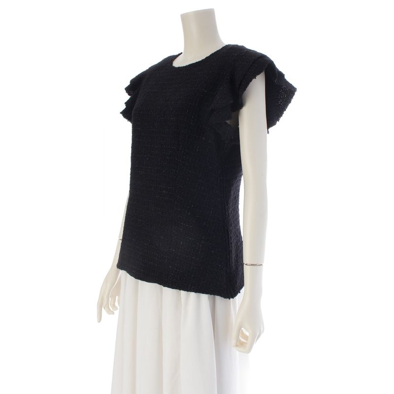 Chanel Wool Coco Button Frill