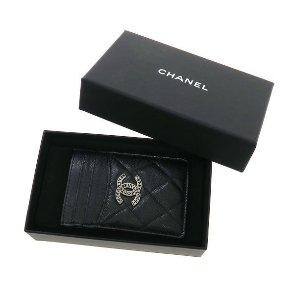 Chanel Caviar Quilted Card Case
