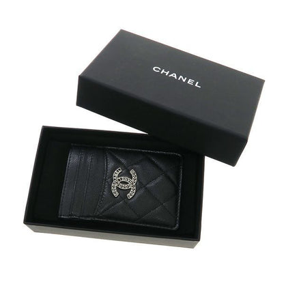 Chanel Caviar Quilted Card Case