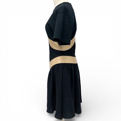 Louis Vuitton Dress Black Beige