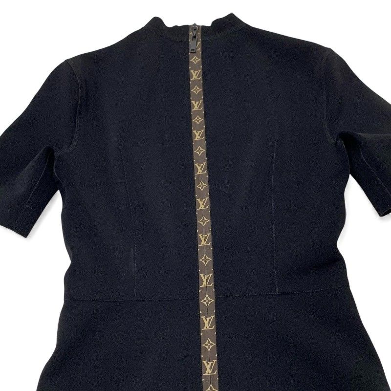 Louis Vuitton Dress Black Monogram High