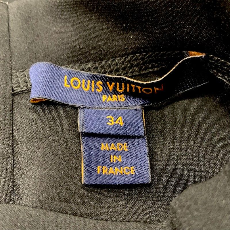 Louis Vuitton Dress Black Monogram High