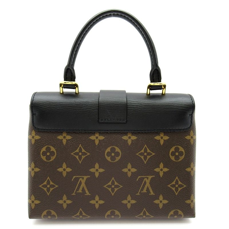 Louis Vuitton Locky BB Monogram Shoulder Bag Noir Black