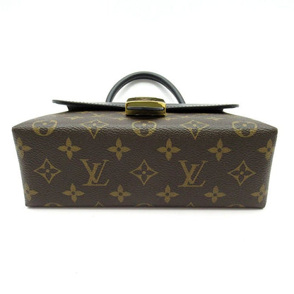 Louis Vuitton Locky BB Monogram Shoulder Bag Noir Black