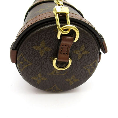 Louis Vuitton Papillon Trunk Monogram Shoulder Bag Brown