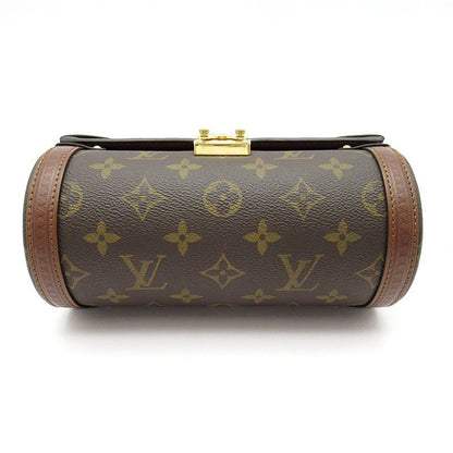 Louis Vuitton Papillon Trunk Monogram Shoulder Bag Brown