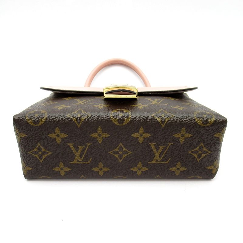 Louis Vuitton Locky BB Monogram Handbag Rose Poodle