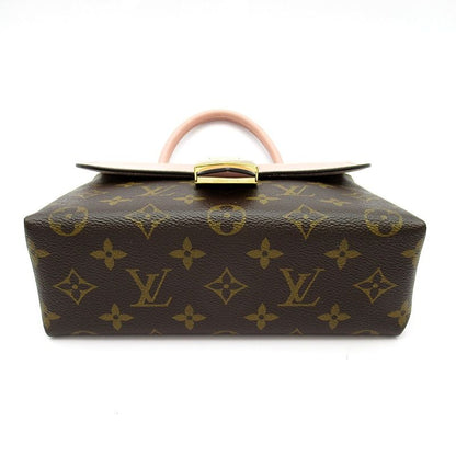 Louis Vuitton Locky BB Monogram Handbag Rose Poodle