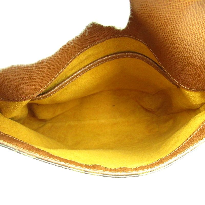 Louis Vuitton Musette Salsa Short Monogram Shoulder Bag Brown