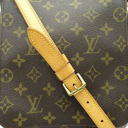 Louis Vuitton Musette Salsa Short Monogram Shoulder Bag Brown