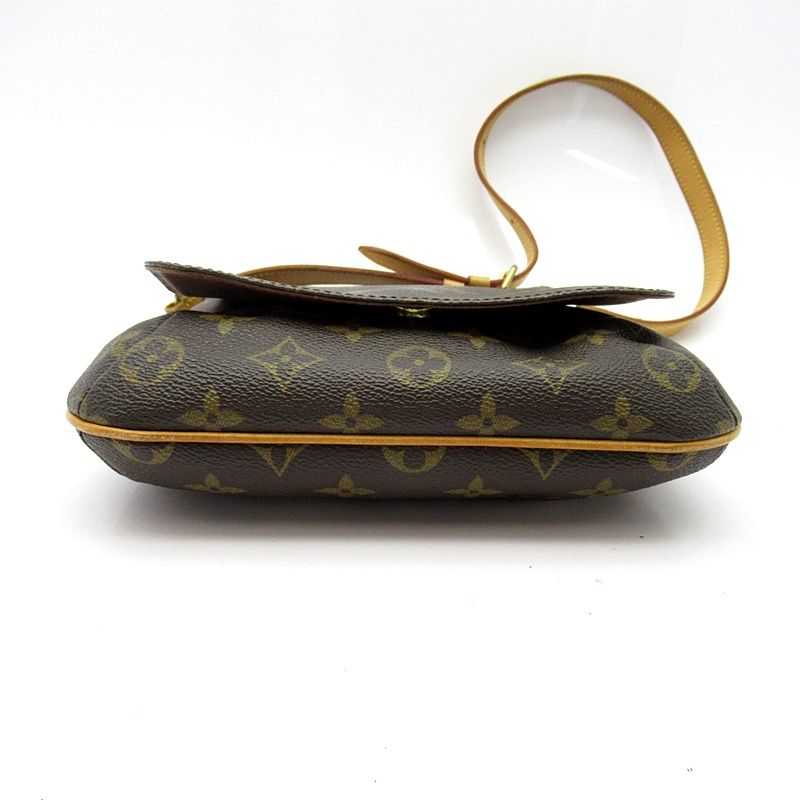 Louis Vuitton Musette Salsa Short Monogram Shoulder Bag Brown