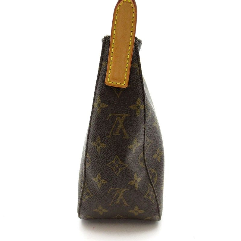 Louis Vuitton Looping MM Monogram Shoulder Bag Brown