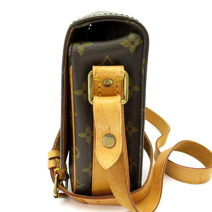 Louis Vuitton Cartouchiere 22 Monogram Shoulder Bag Brown