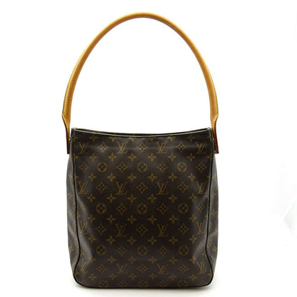 Louis Vuitton Looping GM Monogram Shoulder Bag Brown