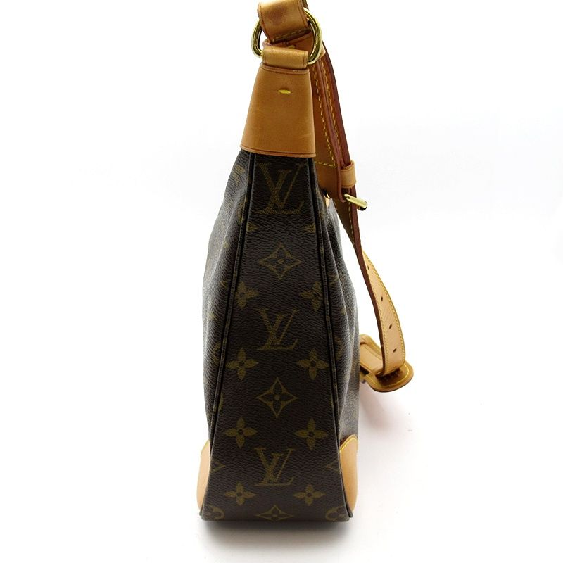 Louis Vuitton Boulogne 30 Monogram Shoulder Bag Brown