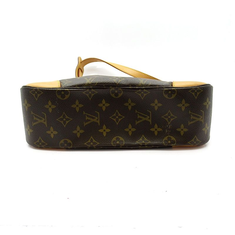 Louis Vuitton Boulogne 30 Monogram Shoulder Bag Brown