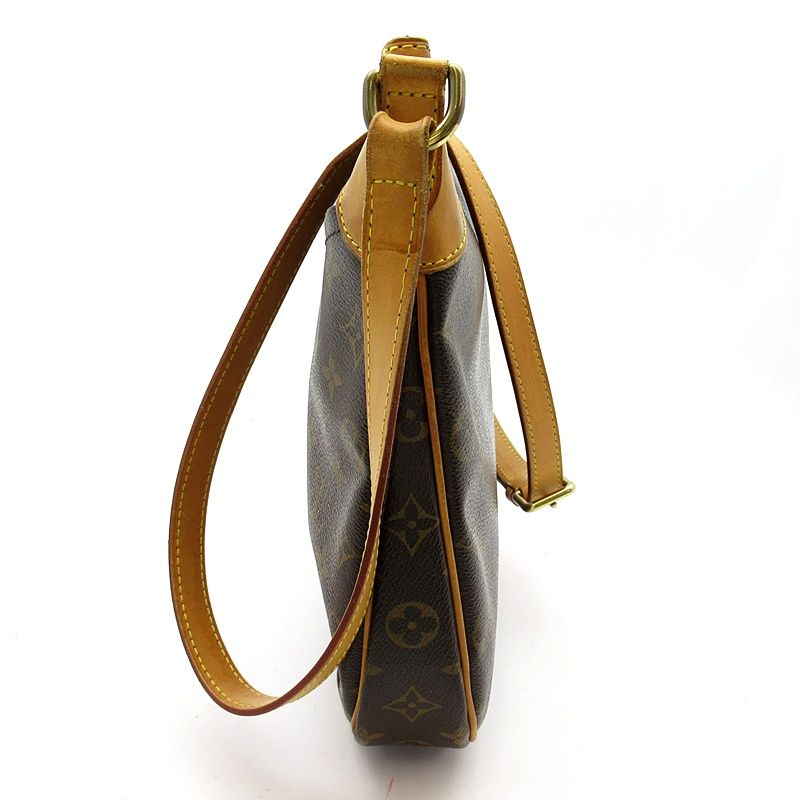 Louis Vuitton Odeon PM Monogram Shoulder Bag Brown