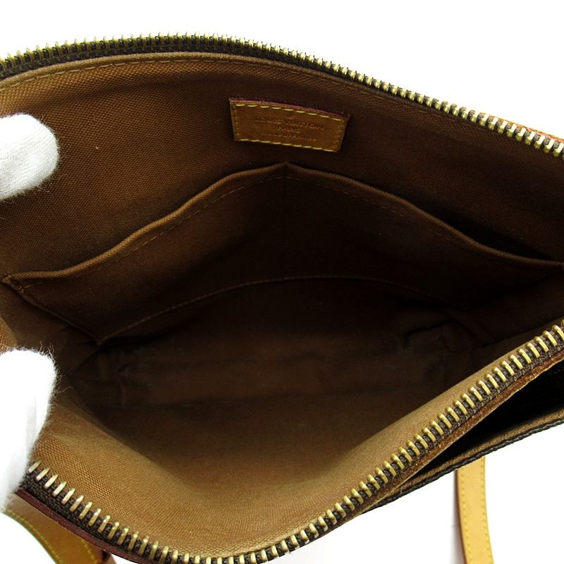 Louis Vuitton Odeon PM Monogram Shoulder Bag Brown