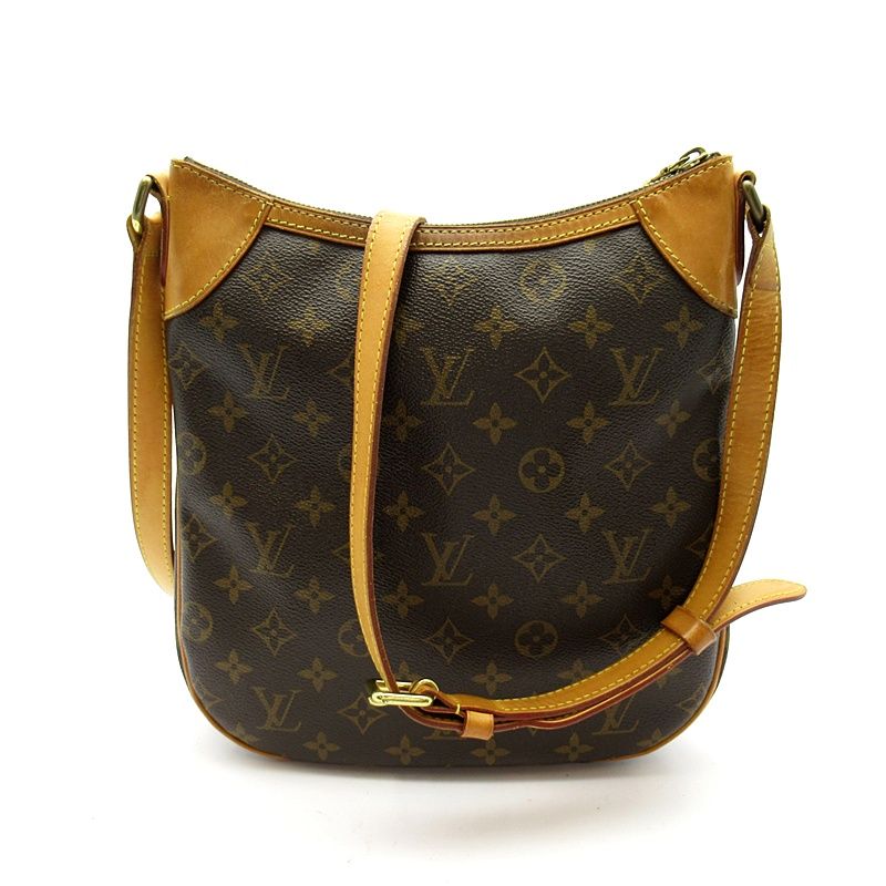 Louis Vuitton Odeon PM Monogram Shoulder Bag Brown