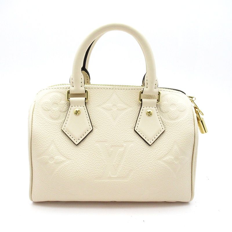 Louis Vuitton Speedy Bandouliere 20 Monogram Empreinte Boston Bag Cles