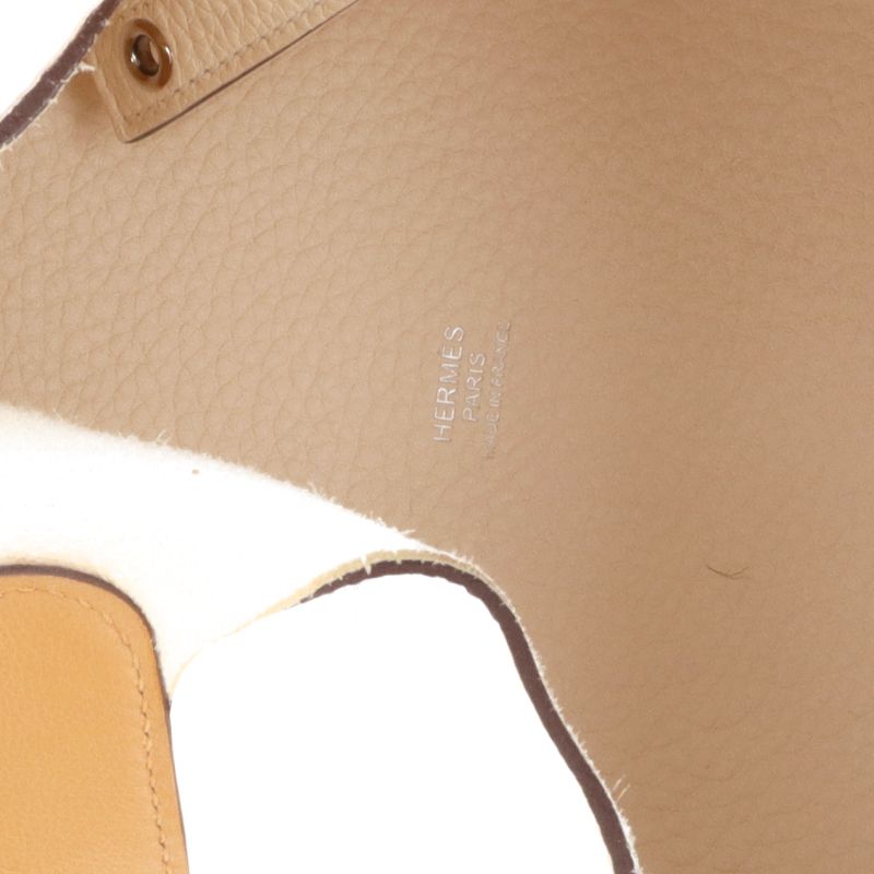 Hermes Picotin Lock MM Eclat Taurillon Clemence Swift Shoulder Bag Nata Gold