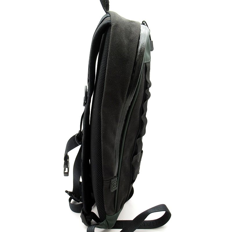 Chanel Sportsline Backpack Nylon Black Green