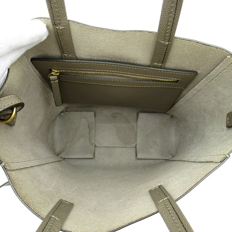 Celine Vertical Cover Small Tote Calfskin Top