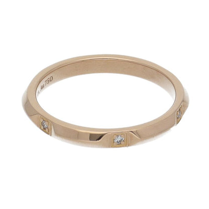 Tiffany & Co True Band Diamond Ring 18k Yellow Gold