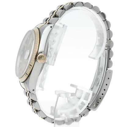Rolex Datejust Watch Diamond 18k Yellow Gold SS Chien Pankara Polished