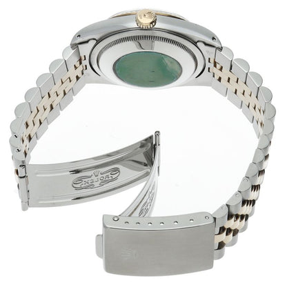 Rolex Datejust Watch Diamond 18k Yellow Gold SS Chien Pankara Polished