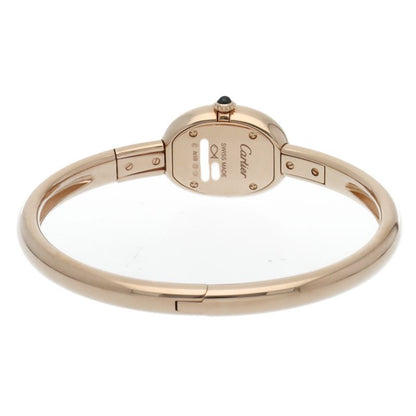 Cartier Venuere Mini Watch 17 Box 18k Pink Gold White