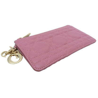 Dior Coin Case Coin Purse Pink
