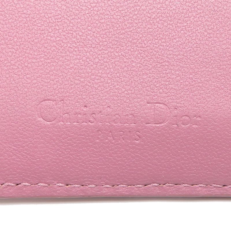 Dior Coin Case Coin Purse Pink