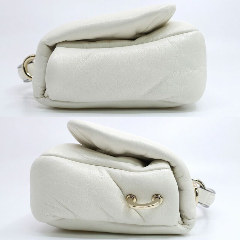 Gucci GG Milano Mini Top Handle Leather WH Shoulder Bag
