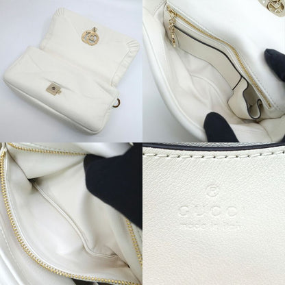 Gucci GG Milano Mini Top Handle Leather WH Shoulder Bag