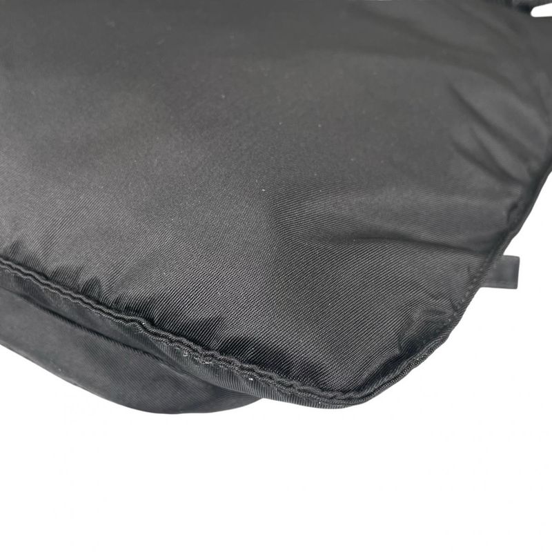 Prada Re-Nylon Crossbody Back Triangle Logo Shoulder Bag Black