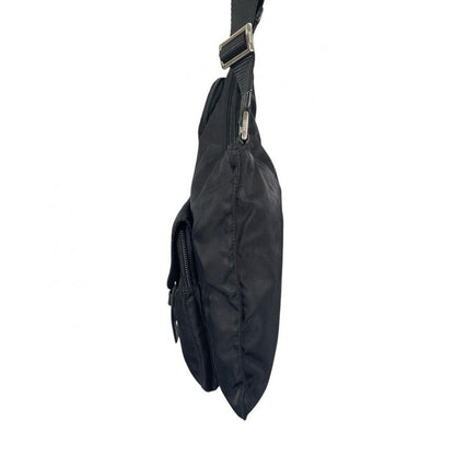 Prada Re-Nylon Crossbody Back Triangle Logo Shoulder Bag Black