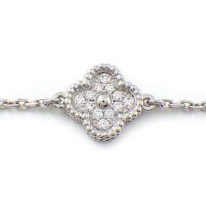 Van Cleef & Arpels Bracelet Sweet Alhambra 6 Motifs Pave 72 Points Diamond