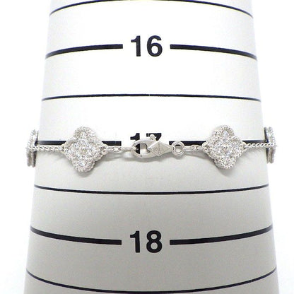 Van Cleef & Arpels Bracelet Sweet Alhambra 6 Motifs Pave 72 Points Diamond