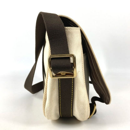 Louis Vuitton Shoulder Bag Antigua Besace PM Canvas Ecru White